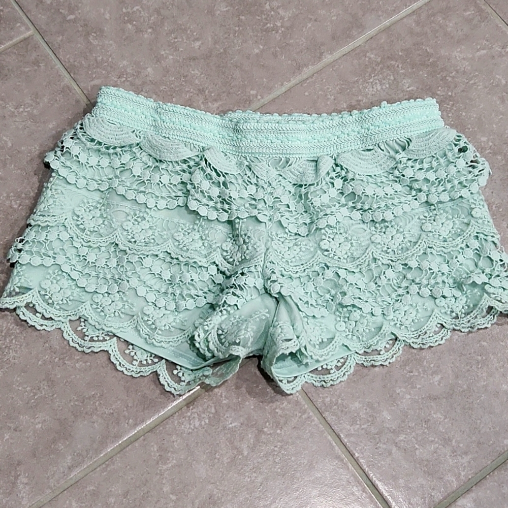 Womens lace shorts